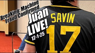 John OSavin: LIVE-Machine Fraud Confirmed