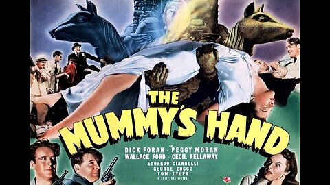 THE MUMMY'S HAND 1940 Archeologists Unwittingly Release a Monstrous Killer Mummy FULL MOVIE in HD