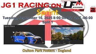 JG1 RACING on LFM - Sprint Race - Olton Park Fosters - England - Split 1