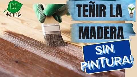 Madera negra fácil y barata - Con Vinagre + Lana de Acero DIY!