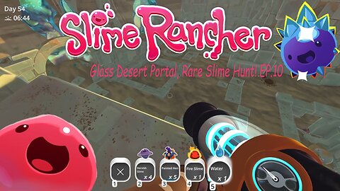 Slime Rancher: Glass Desert Portal, Rare Slime Hunt! EP.10