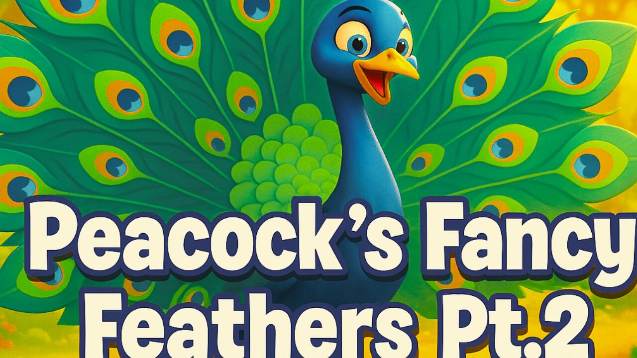 Peacock’s Fancy Feathers Pt.2 | Colorful Animal Dance Song for Kids