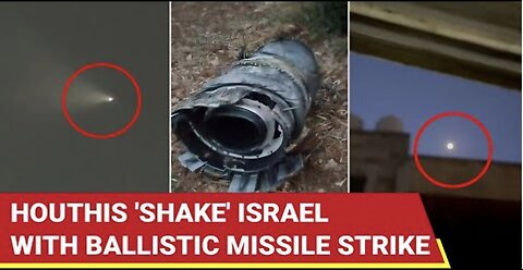 Houthis Overwhelm Israel s Iron Dome With Back-To-Back Ballistic Missiles | IDF Says...