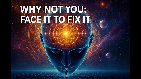 Why Not You: Face It to Fix It.