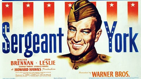 (1941) Sergeant York | Starring: Gary Cooper, Walter Brennan, Joan Leslie