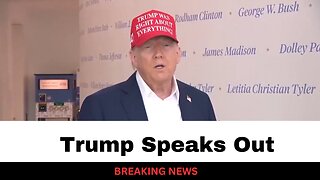Trump Speaks Out After Bolton Raid