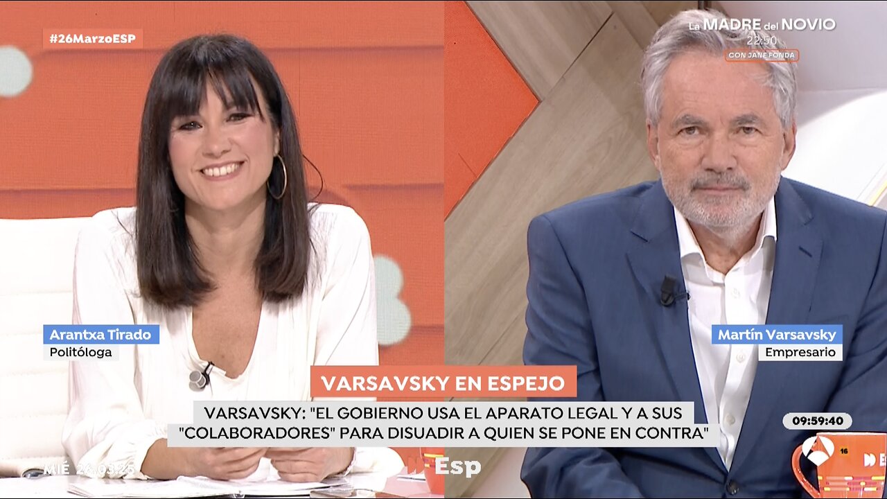 Arantxa Tirado VS. Martín Varsavsky por Venezuela y Nicolás Maduro. Aranceles a Repsol...