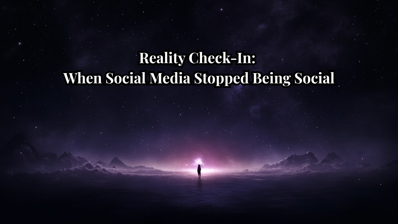 Reality Check-in