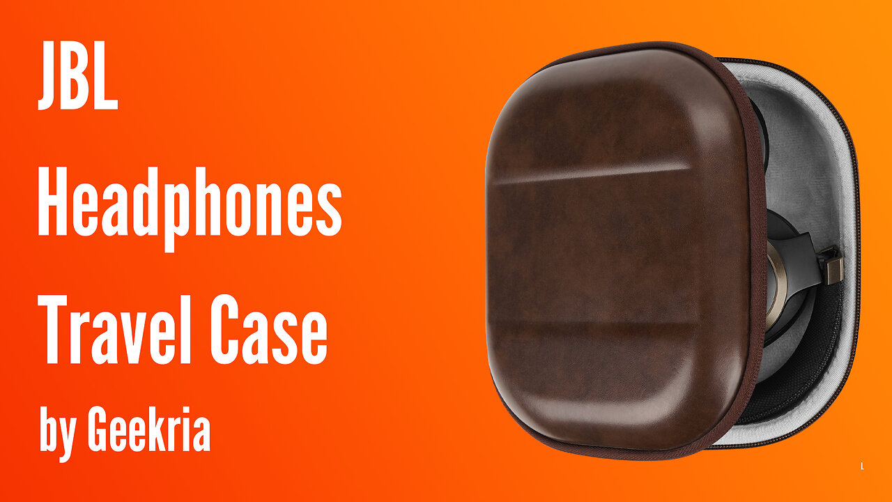 JBL Over-Ear Headphones Travel Case, Hard Shell Headset Carrying Case | Geekria