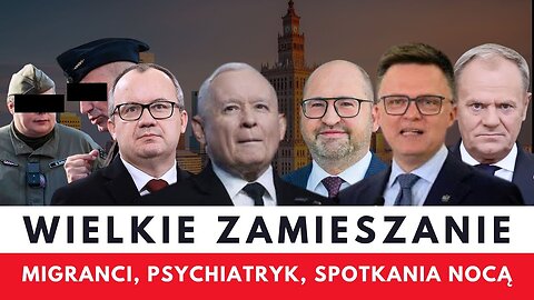 Demontaż Polski Trwa; Protest przed Ambasadą Niemiec, Migranci, Nocne spotkanie Hołowni i Bielana!