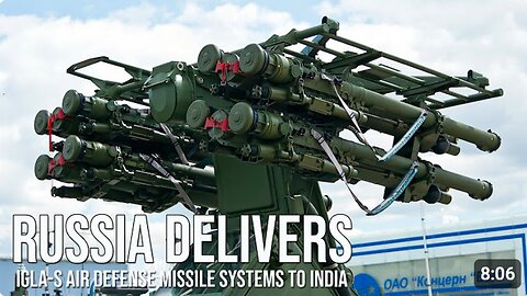 ALERT: Russia supplies Igla-S air defense missile systems to India despite US and EU sanctions