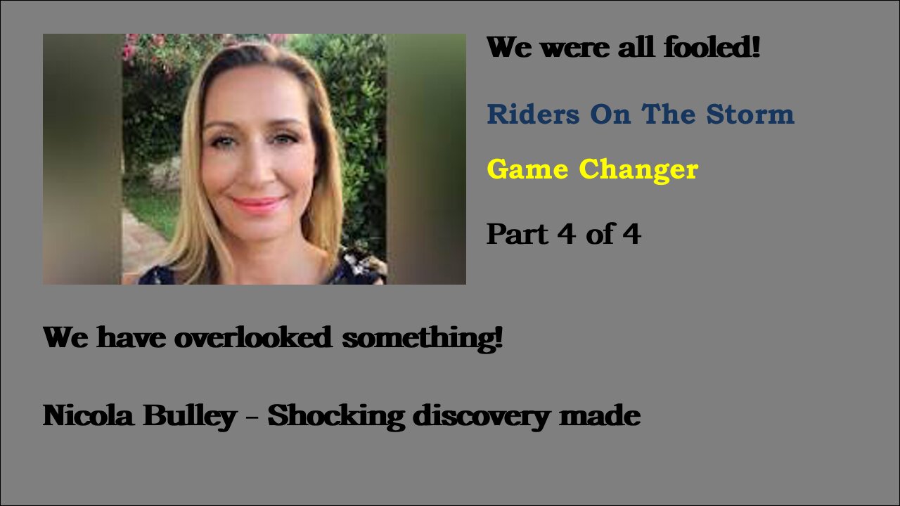 Nicola Bulley - Riders On The Storm 4/4