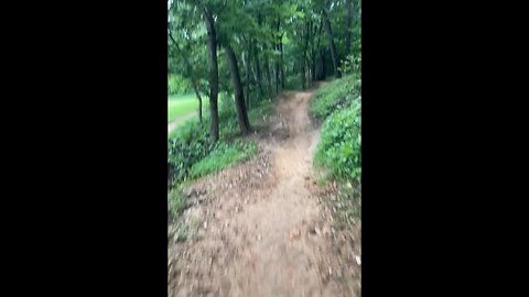 Day 505: trail running at Slaughter Pen, Bentonville