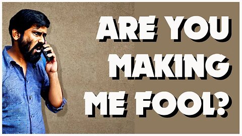 BTC Scammer keeps cursing under his breath