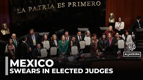 Mexico swears in first popularly elected judges amid political controversy