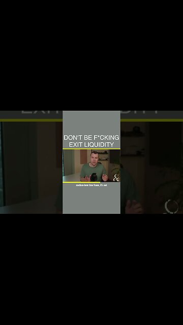 💀 Don't Be F*cking Exit Liquidity