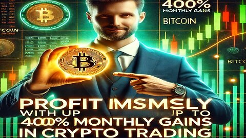 Profit Immensely with Up to 400% Monthly Gains in Crypto Trading 