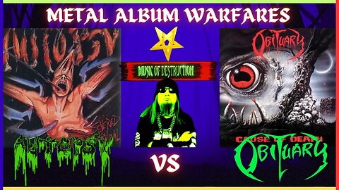 ⚔️Autopsy Severed Survival VS Obituary Cause Of Death⚔️