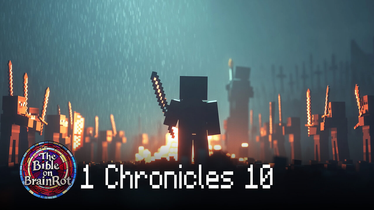 1 Chronicles 10 – The Fall of Saul | The Bible on BrainRot