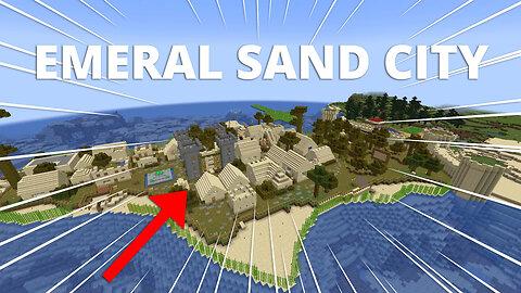 Presenting Emeral Sand City (2b2t Build) - (PC HD) [720p30FPS]
