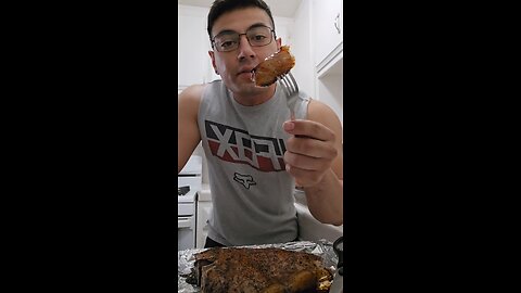 Stake w/ black pepper and tajin chill powder taste test#steak #airfryer #easycooking #delisiousfood