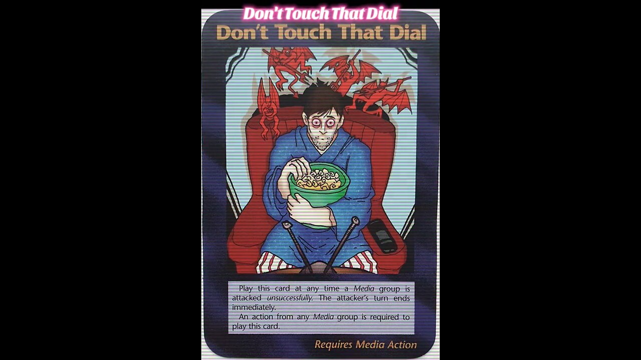 Don't Touch That Dial - The 1994 Illuminati Card Game