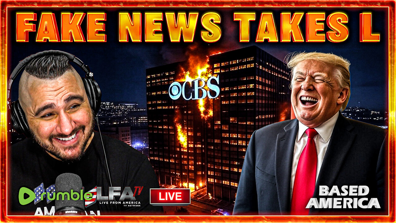 TRUMP ANNOUNCES $36 MILL SETTLEMENT AGAINST CBS | BASED AMERICA 7.22.25 5PM