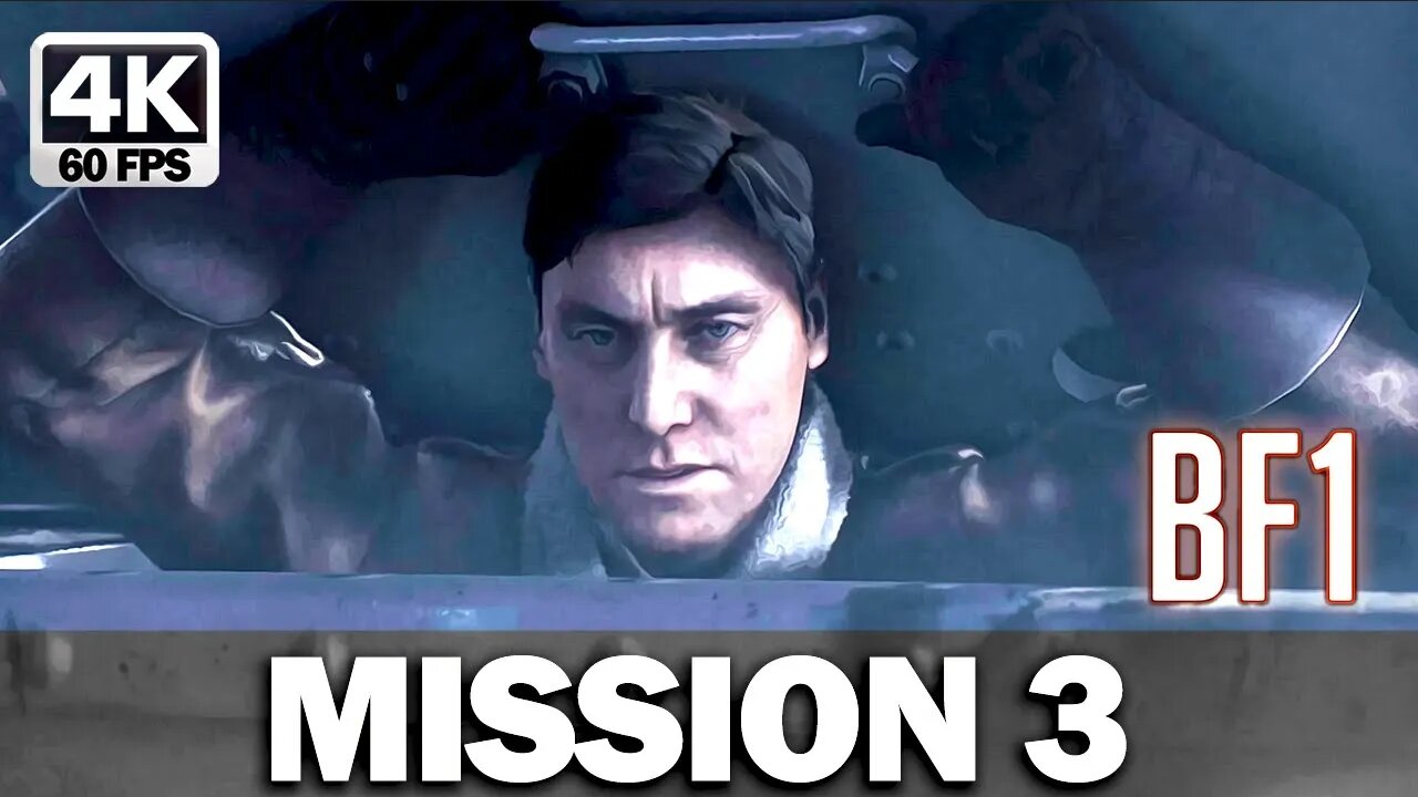Battlefield 1 Mission 3 fog of war Gameplay Walkthrough No Commentary part 3