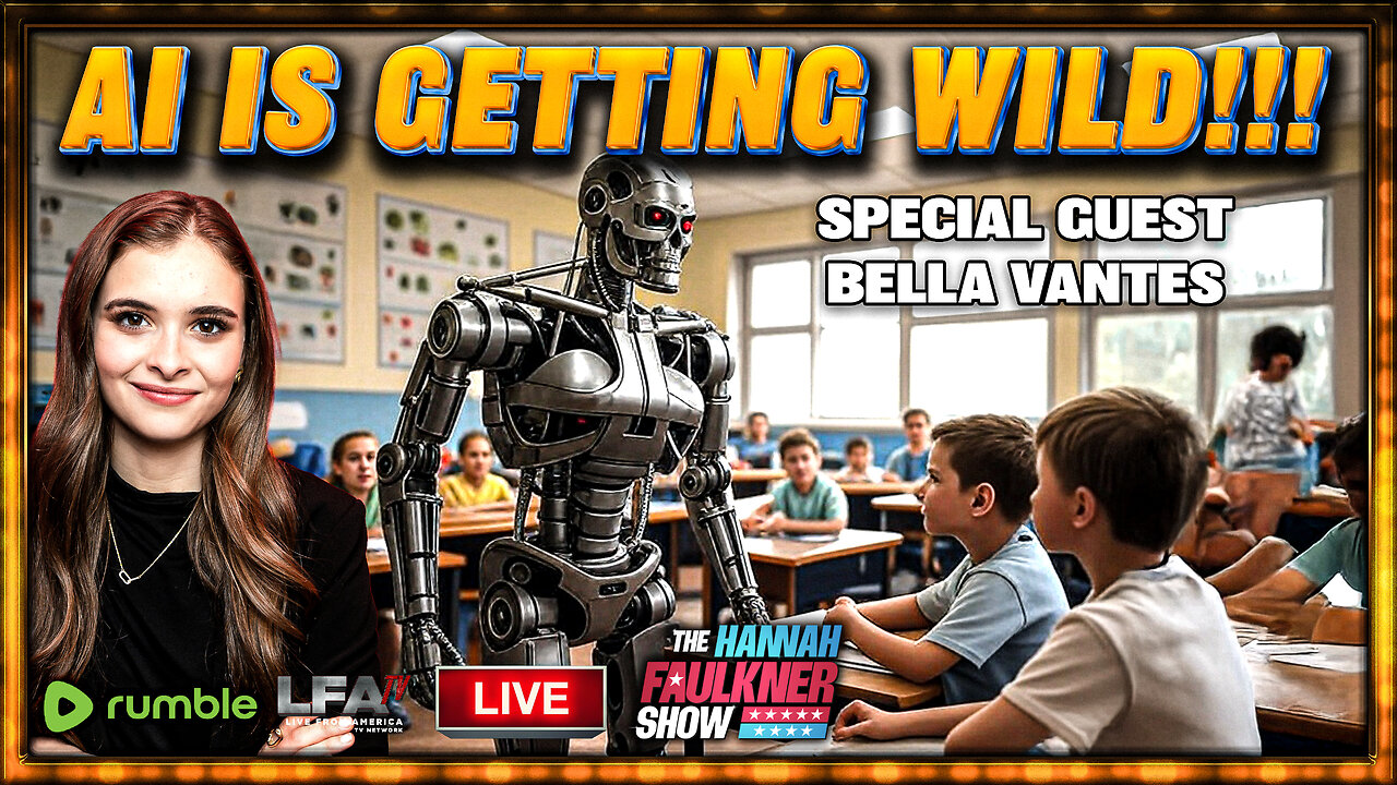 AI IS GETTING WILD!!! | LIVE WITH HANNAH FAULKNER 8.1.25 3PM