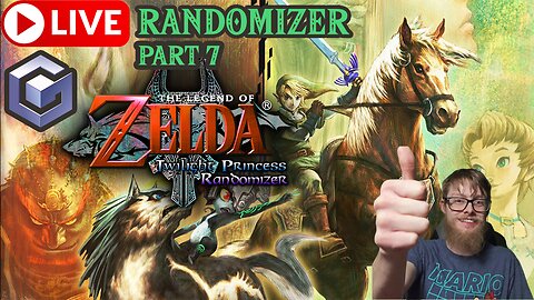 🔴LIVE - TWILIGHT PRINCESS Randomizer Livestream! Part 7! Actual Gamecube! #twilightprincess #gcn