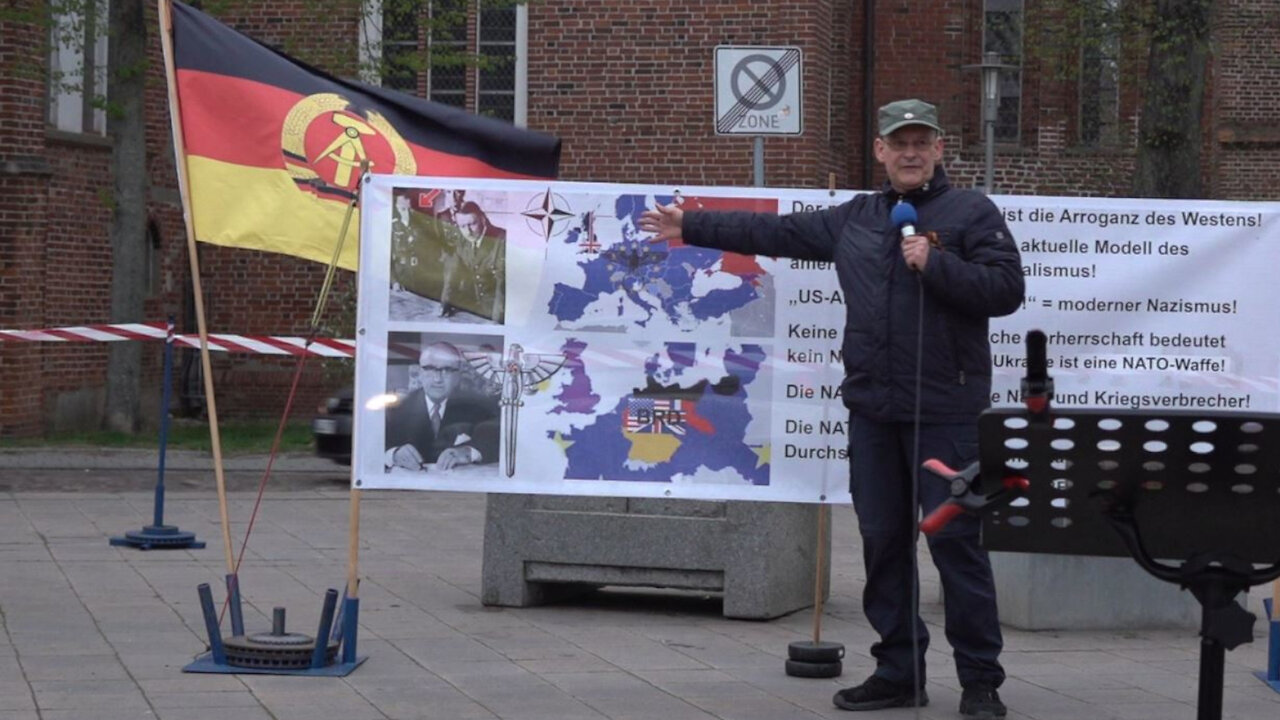Geistig verwirrter "Kongress Krieg und Frieden" in Berlin!