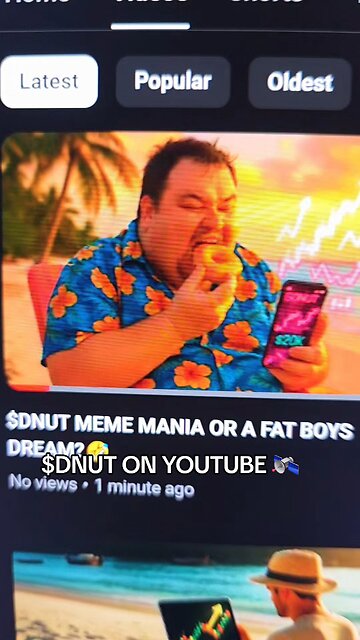 $DNUT ON YOUTUBE 🛰