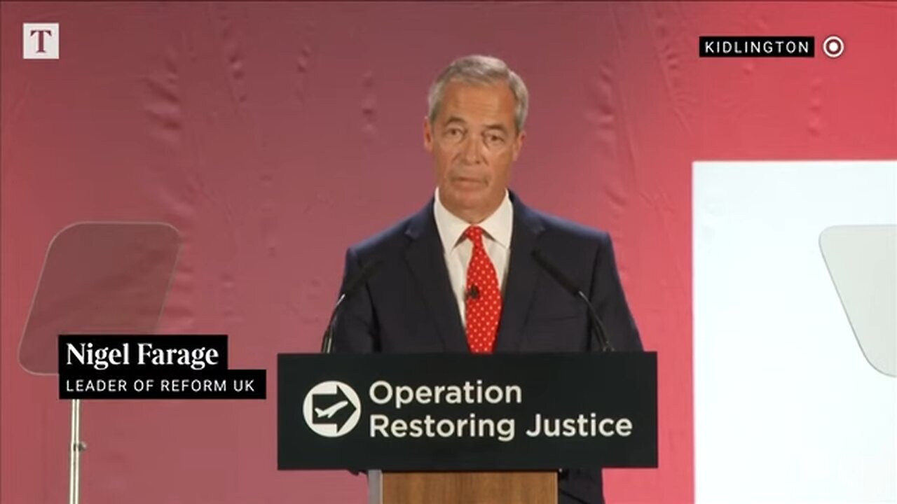 Farage Says Illegal Migrant 'Invasion' Represents National Security Threat