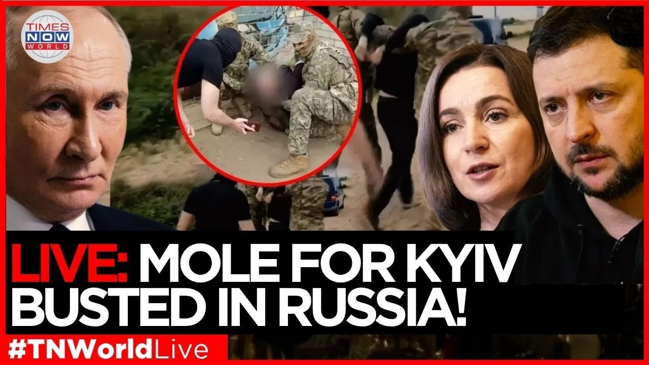 LIVE: FSB Caught 24-year-old Mole Spying For Kyiv In Russia | Times Now World LIVE