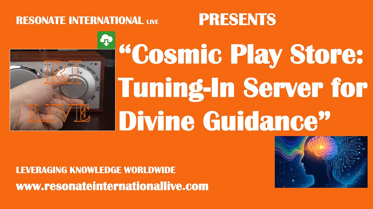 “Cosmic Play Store: Tuning-In Server for Divine Guidance”