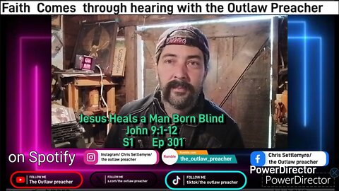 Jesus Heals a Man Born Blind John 9:1-12 s1 ep 301