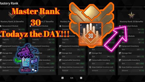 TFD Master Rank 30 TodayZ the Day!! need help? AMA