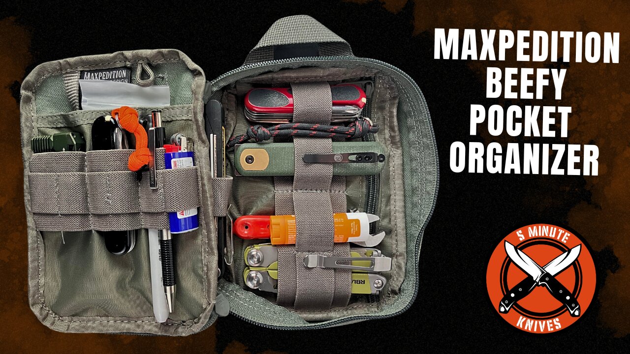 🎒 Maxpedition Beefy Pocket Organizer – The Best EDC Pouch Ever? 🔥