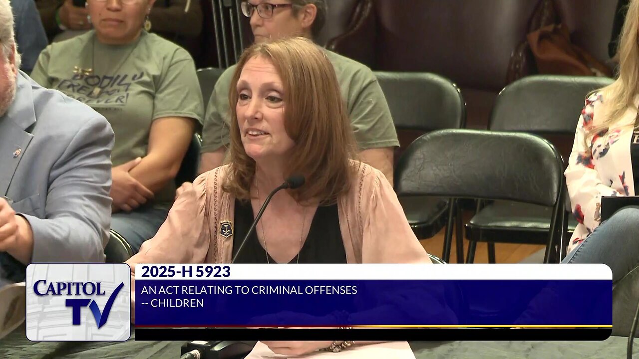 RI Rep. Sherry Roberts Sponsors Bill To Protect Children From Porn In Schools But Was Not Allowed To Present Examples Of Sexually Explicit Drawings And Cartoons From Books Available In Our Schools