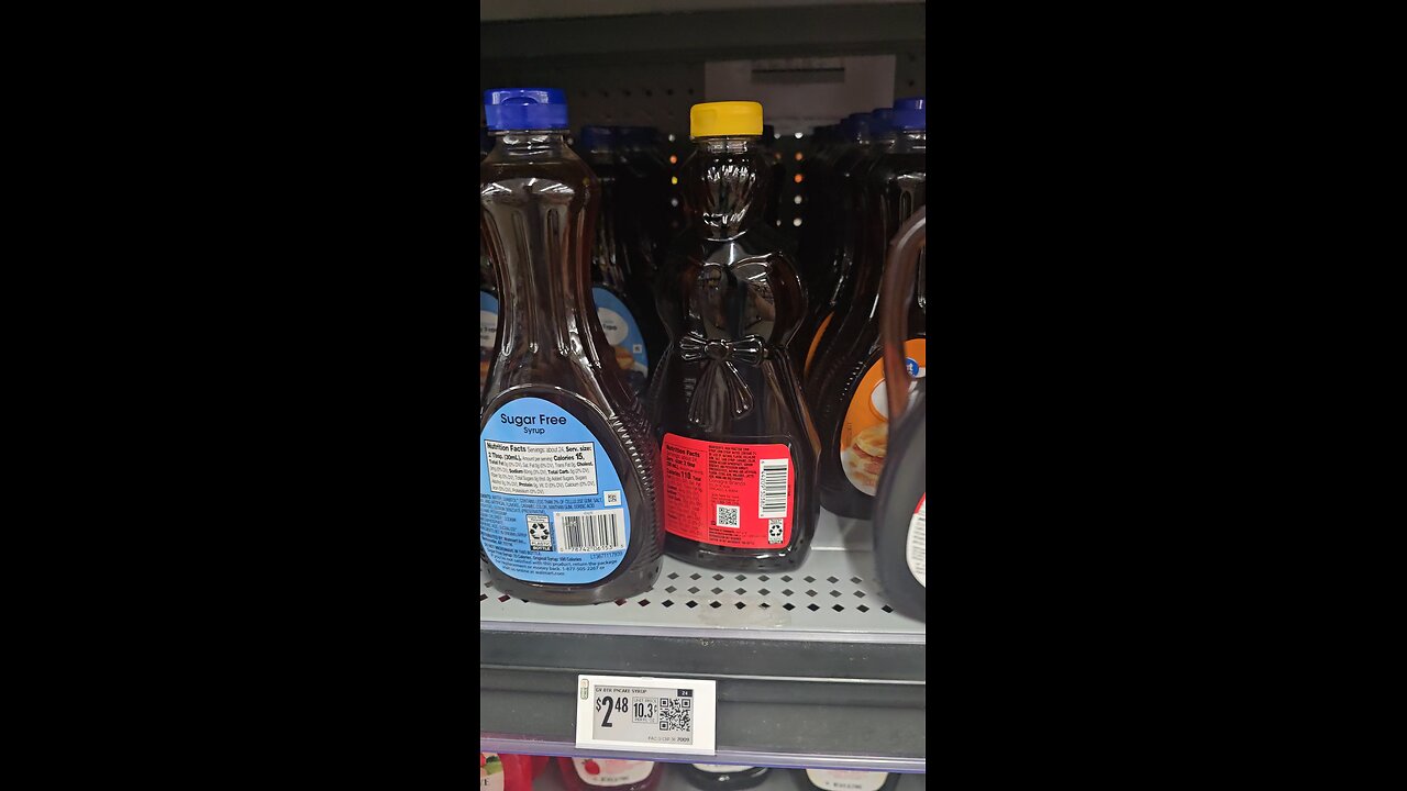 Only 10 calories in 2 tbsp #maplesyrup #pancakessyrup #syrup #maplegrovefarm #waffles