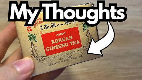 Prince of Peace Ginseng Tea - What I Think Of It