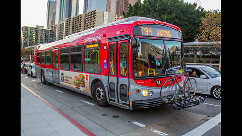 LACMTA 2003 - 2004 NABI 45C LFW CNG 8000 - 8099