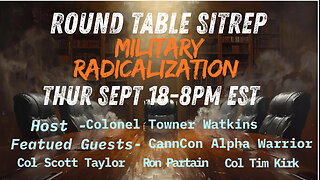 SITREP: Radicalization of the Military