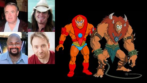 Animated Voice Comparison- Beast Man (He-Man)
