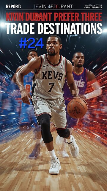 Report: Kevin Durant prefers three trade destinations amid ongoing speculations