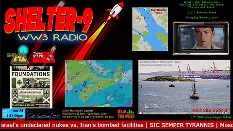 LIVE 24/7 Music/Wx/Prepping/WW3-News