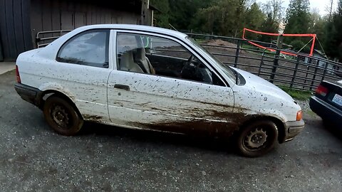 Treating a Toyota Tercel Like a Side-by-Side (Breaks Down)