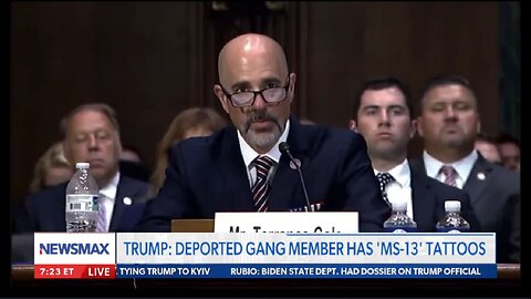 Trump: deported gang member has MS-13 tattoos, Law Firms, ABC and Tish James