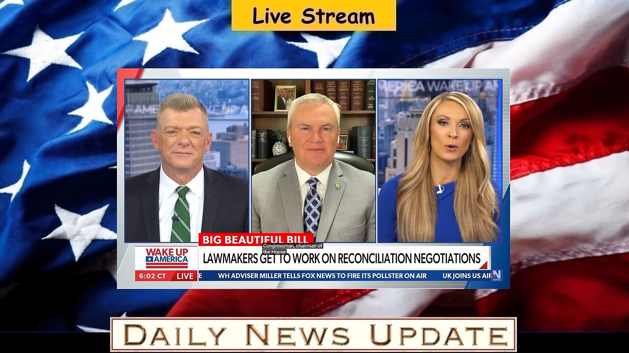 x334b: Newsmax 04/30 - Time for Republicans in Congress to deliver on budget: James Comer | Wake Up America