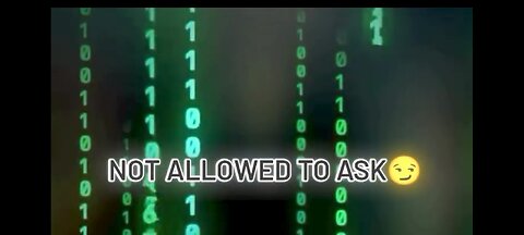 QUESTIONS YOUR NOT ALOUD TO ASK